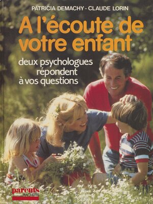cover image of À l'écoute de votre enfant